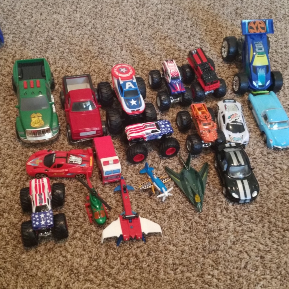 Cars and truck toys
